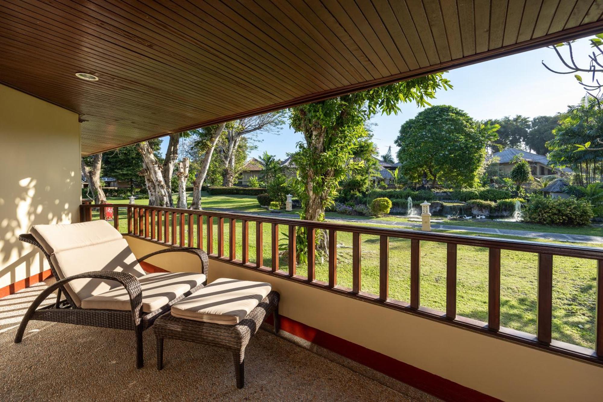 Prama Sanur Beach Bali Ngoại thất bức ảnh A view of the grounds from a guest room